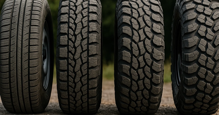 Image of Different Types of Tyres Explained for Drivers