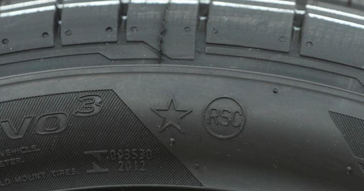 Image of What Does RSC Mean When Printed on a Tyre?