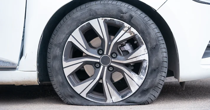 Image of Types of Tyre Damage & How to Spot Them Early