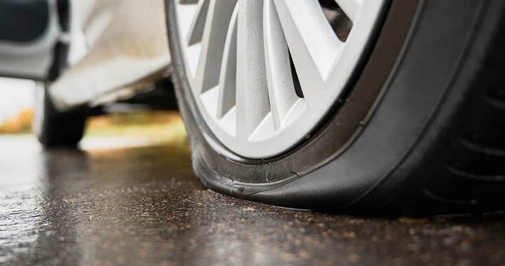 Image of What Does a Flat Tyre Look Like and How to Spot One