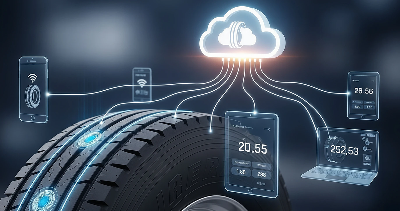 Image of Connected Tyres: Smart Sensors & Real-Time Data