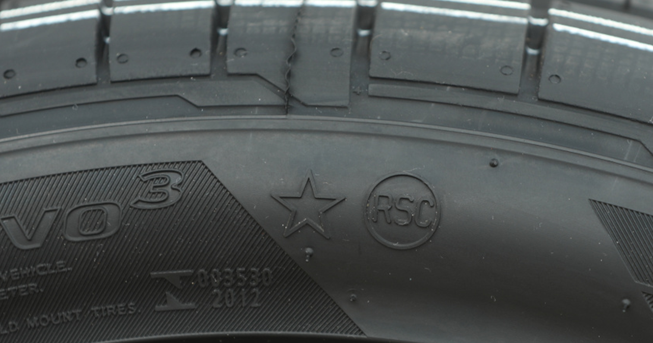 Image of What Does RSC Mean When Printed on a Tyre?