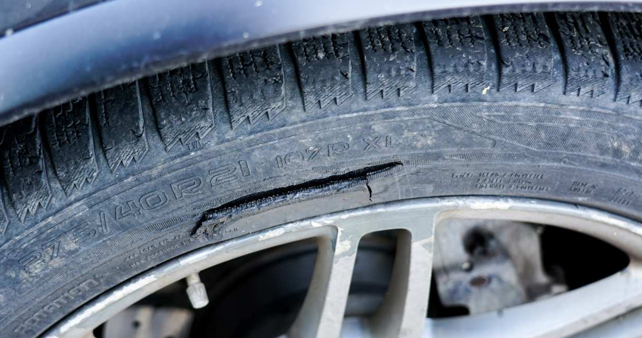 Image of Small Cut in Tyre Sidewall? Here’s What to Do