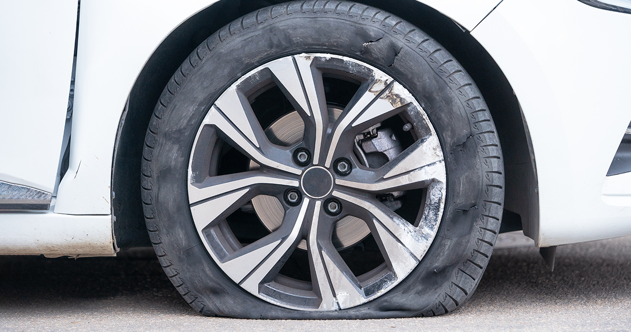 Image of Types of Tyre Damage & How to Spot Them Early