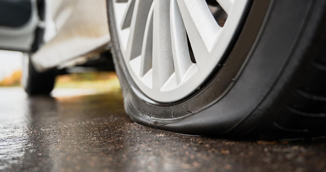 Image of What Does a Flat Tyre Look Like and How to Spot One